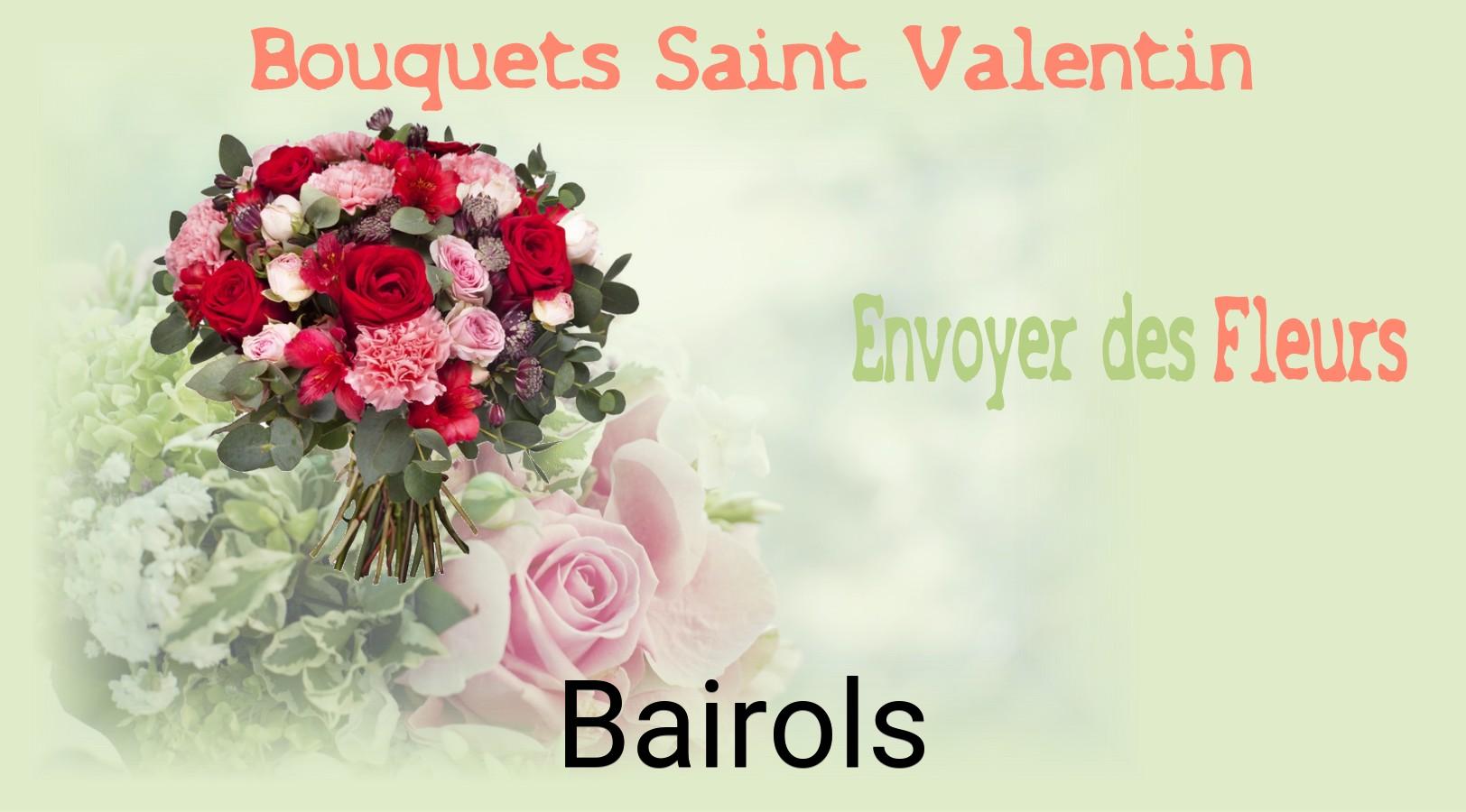 Roses de Saint-Valentin livrées à Bairols